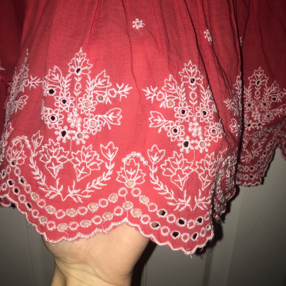 American Eagle Peplum Blouse - Pink - Picture 5 of 6